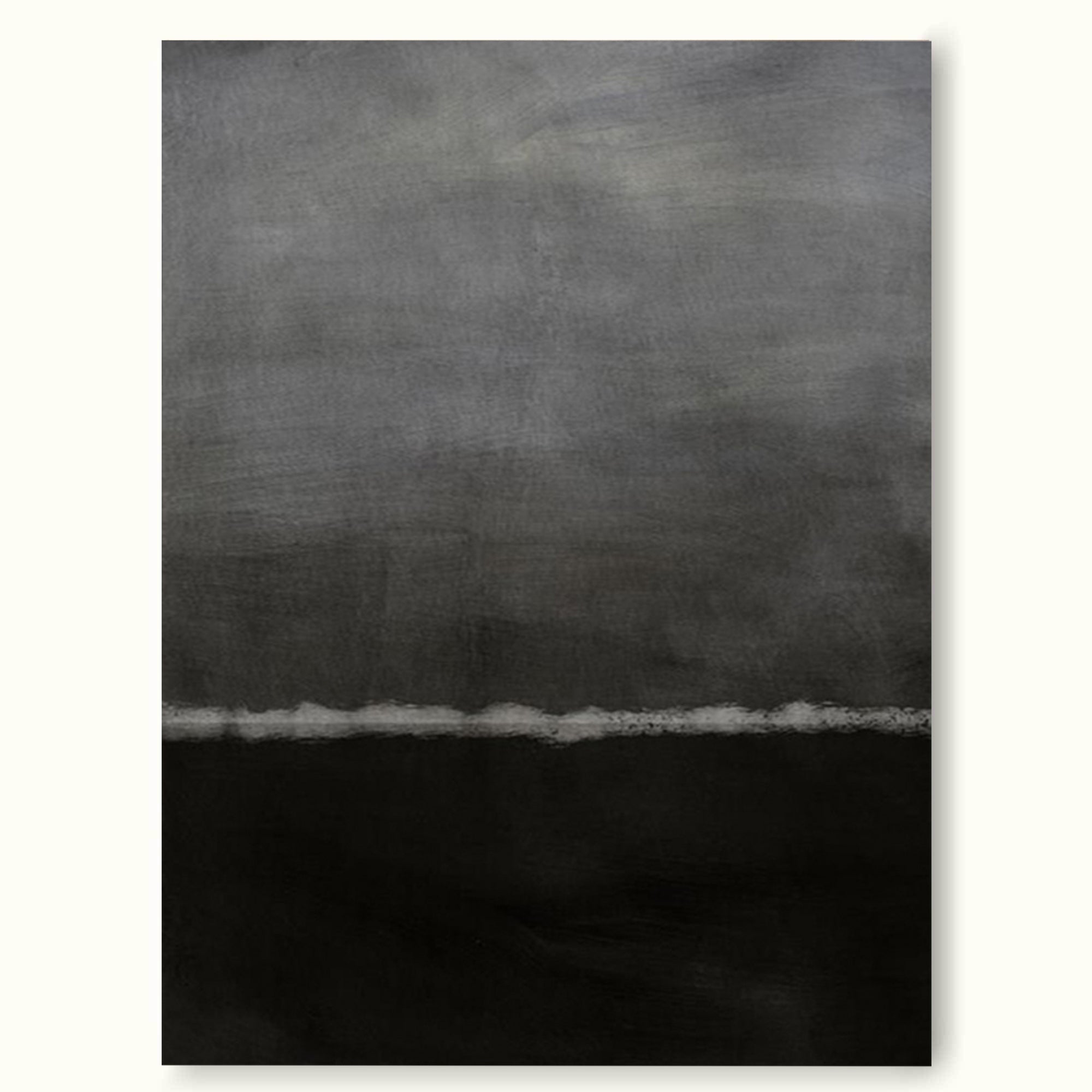 Black And Grey Minimalist Painting Black And White Wall Art Black And Grey Abstract Art