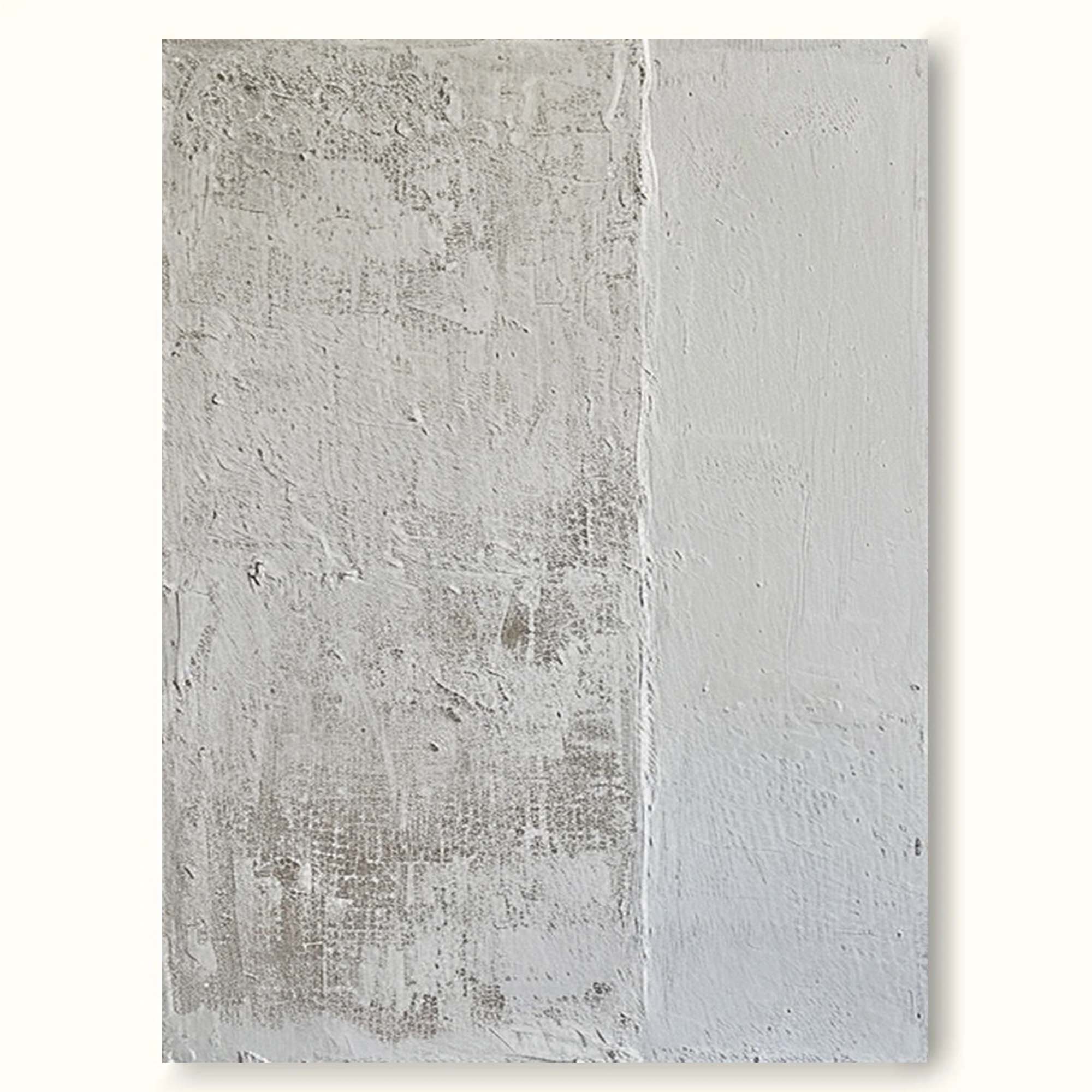 Beige And White 3d Minimalist Painting Beige Wall Art Beige Wabi Sabi Wall Art