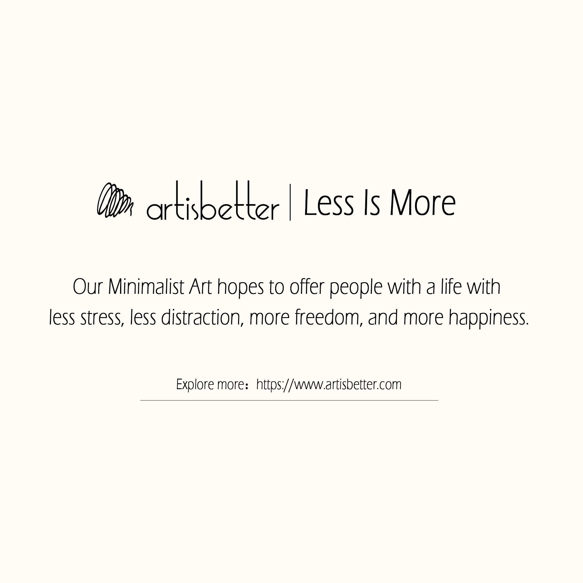 Our Minimalist Art hopes to offer people with a life with less stress, less distraction, more freedom, and more happiness (Less Is More)  - ArtIsBetterminimalist woman art minimalist female body art minimalist framed painting on canvas