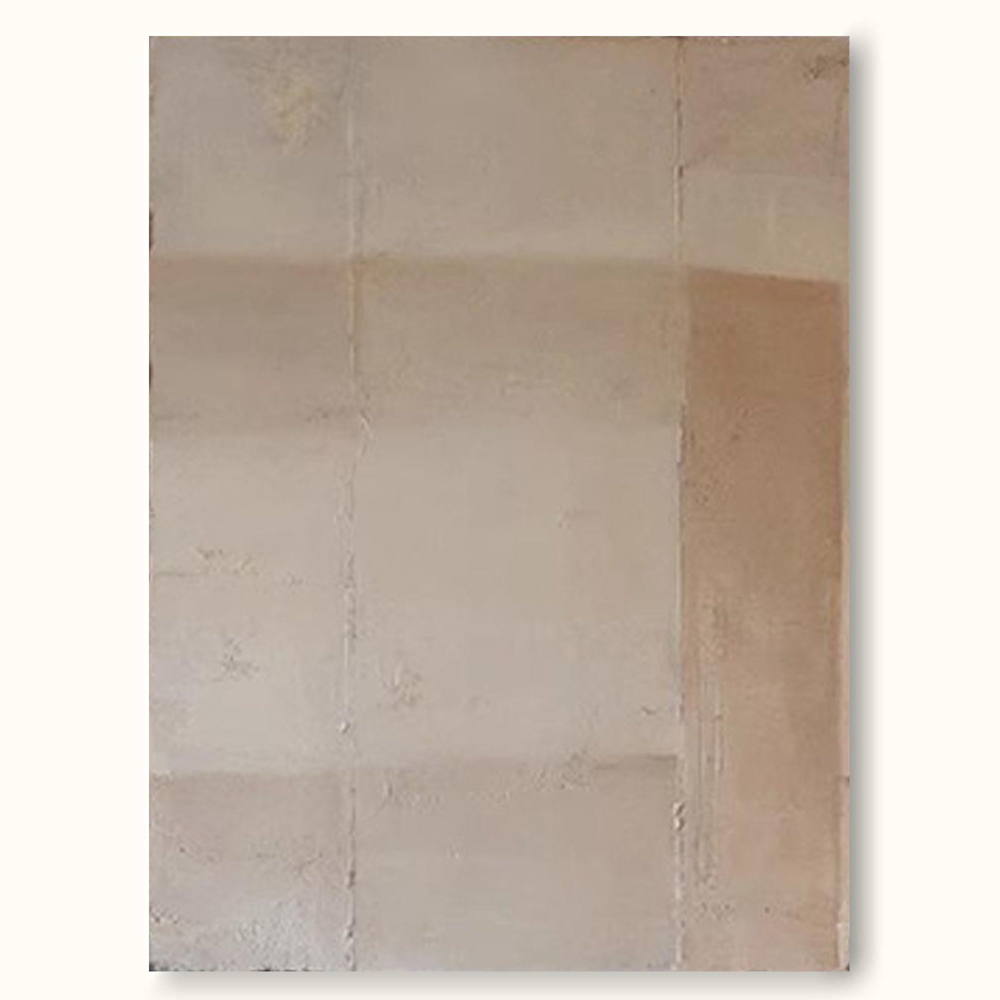 Beige Abstract Canvas Wall Art Minimalist Beige Textured Painting Wabi Sabi Wall Art Neutral Artwork