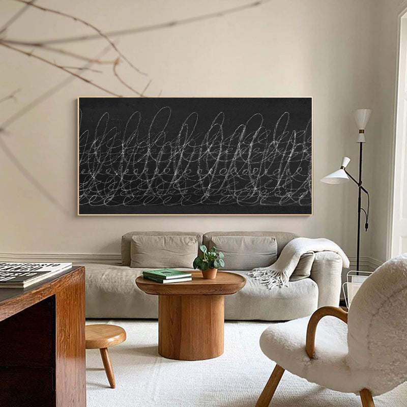 Value Line 36x72 BLACK Chalk Board with Wood Frame