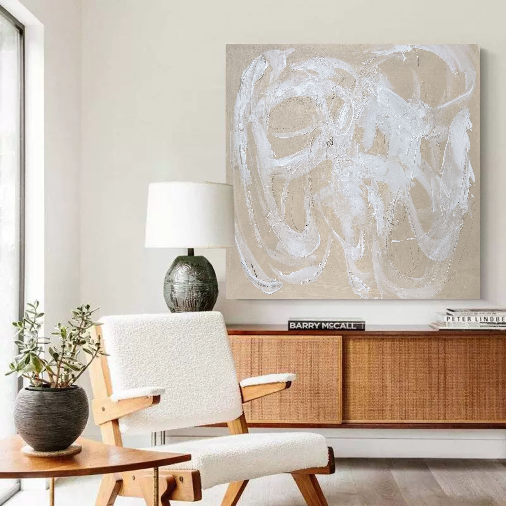 modern minimalist painting beige white minimalist texture art minimalist japanese painting